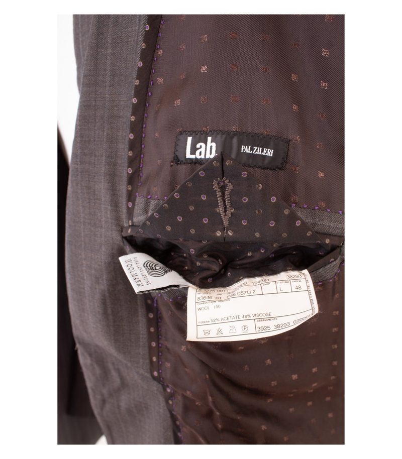 PAL ZILERI Herren Sakko Jackett Modell P 36 057U 2 Gr. 48 Mehrfarbig Wolle – Foto 10