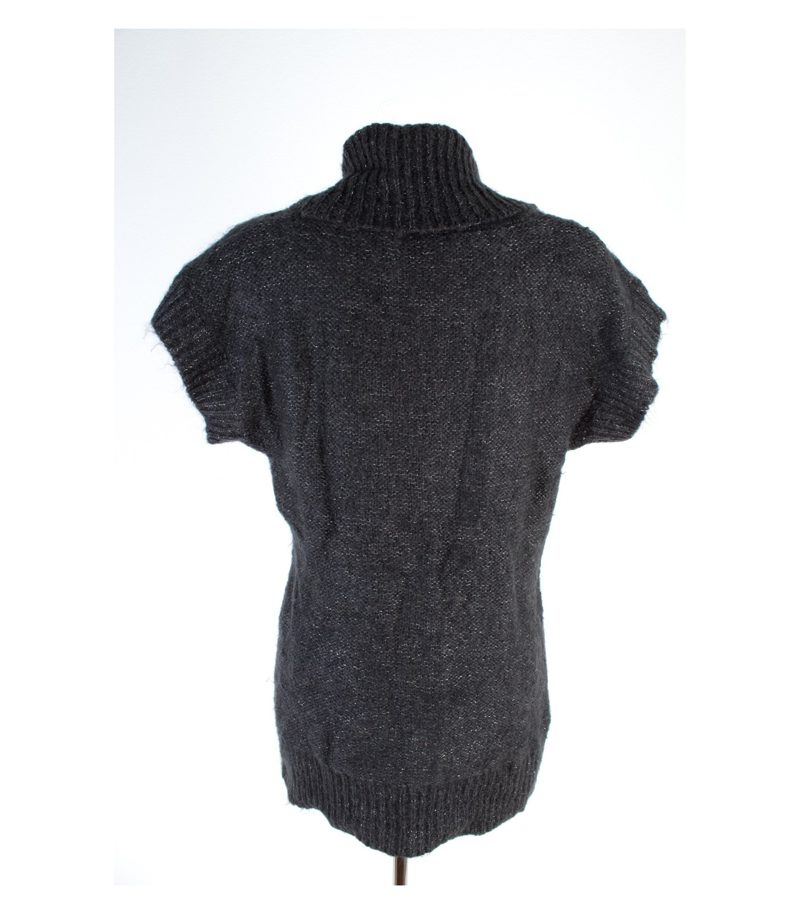 HALLHUBER Damen Pullover Pulli Kurzarm Gr. XL Mohair Strick – Foto 2