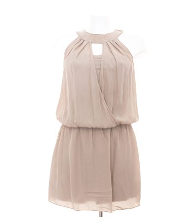 King Kong Oversise Damen Kleid Gr. S Nude Seide