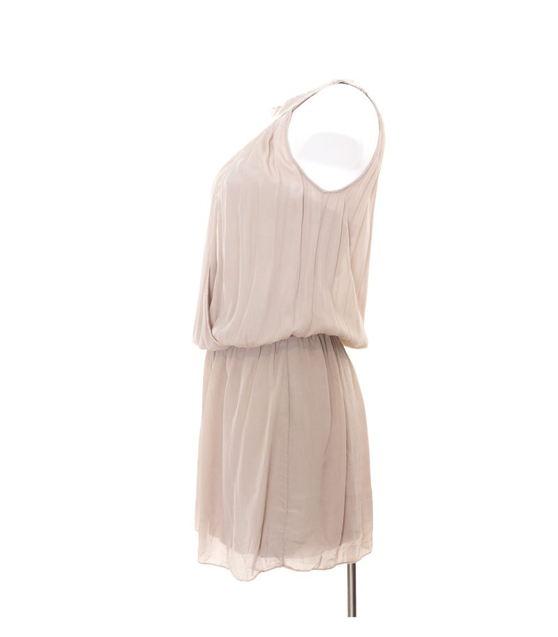 King Kong Oversise Damen Kleid Gr. S Nude Seide – Foto 2