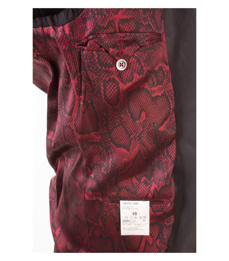 Drykorn for Beautiful People Herren Sakko Jackett Anthrazitgrau Gr. 48 Baumwolle – Foto 8