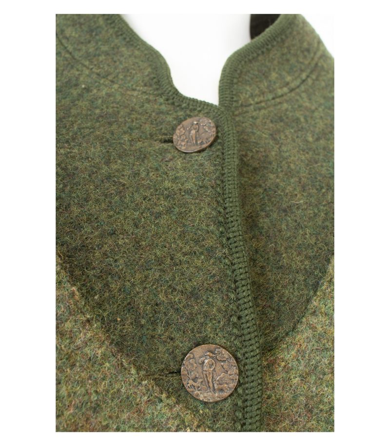 Giesswein Damen Trachtenjacke Janker Wolljacke Gr. DE 48 Reine Mehrfarbig Wolle – Foto 5