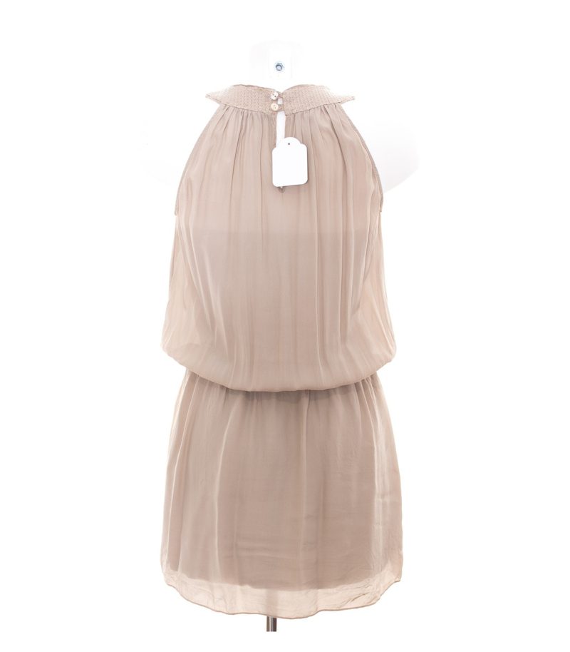 King Kong Oversise Damen Kleid Gr. S Nude Seide – Foto 3