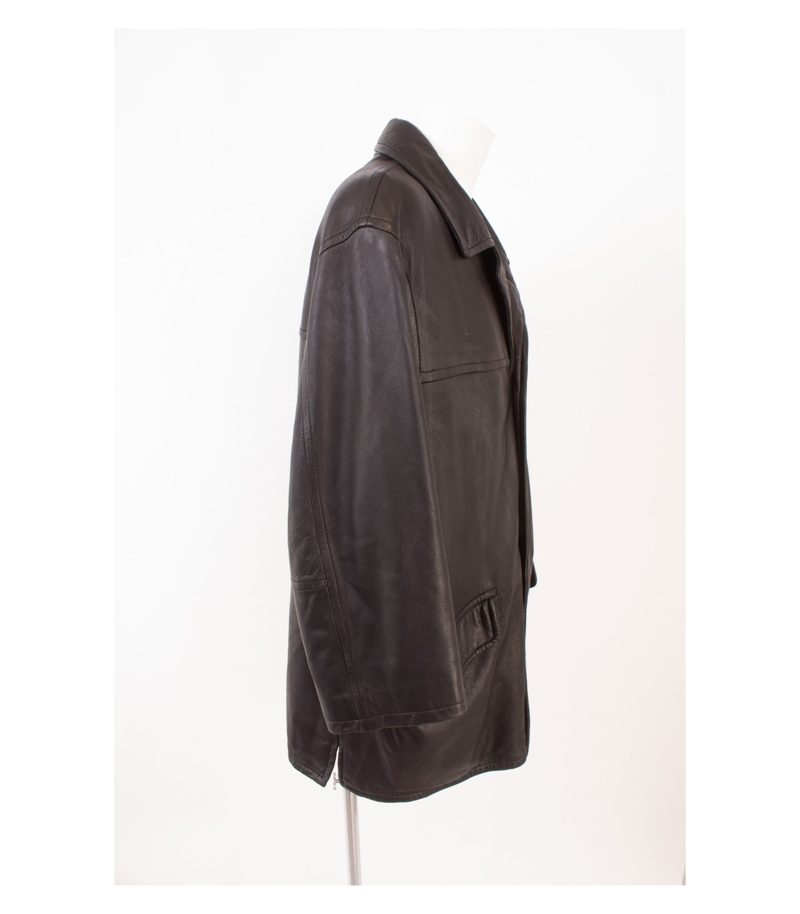 ULI KNECHT Herren Lederjacke Gr. XXL Schwarz Leder – Foto 2