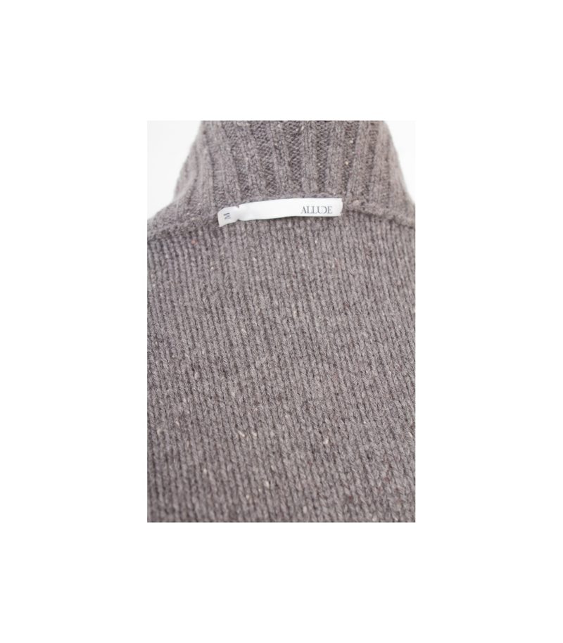 ALLUDE Damen Strickjacke Strickmantel Cardigan Gr.M Grau Wolle Kaschmir Cashmere – Foto 7