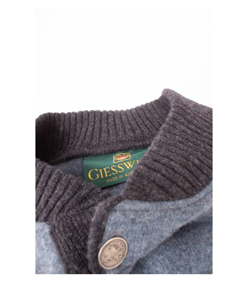 Giesswein Herren Trachten Pullover Gr. 56 Reine Mehrfarbig Wolle – Foto 3