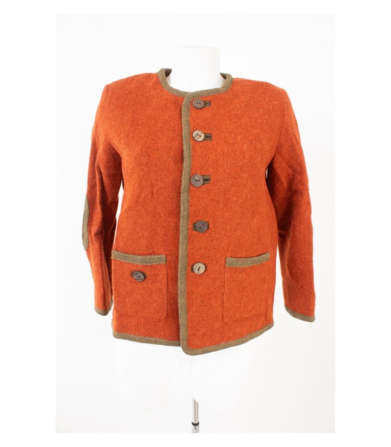 Sportalm Kitzbühel Kinder Trachtenjacke Janker Wolljacke Gr. 152 Wolle Alpaka – Foto 1