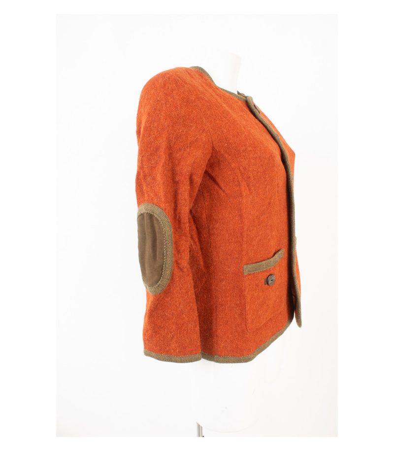 Sportalm Kitzbühel Kinder Trachtenjacke Janker Wolljacke Gr. 152 Wolle Alpaka – Foto 2