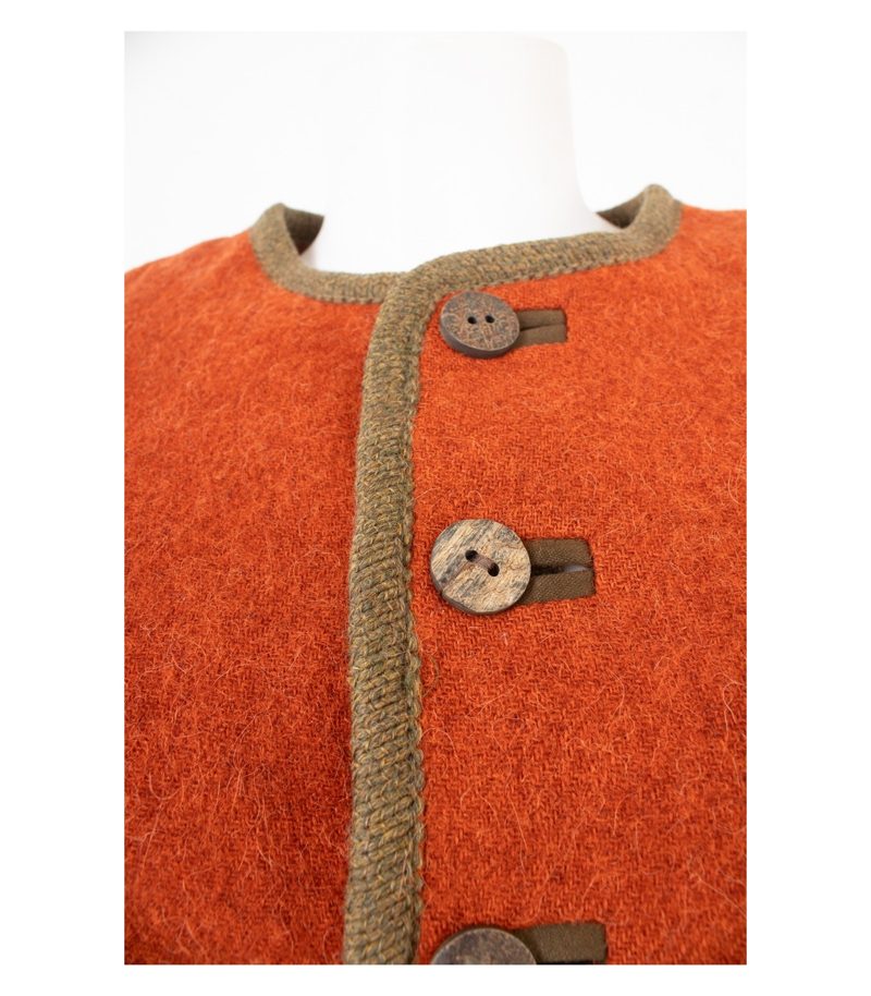 Sportalm Kitzbühel Kinder Trachtenjacke Janker Wolljacke Gr. 152 Wolle Alpaka – Foto 5
