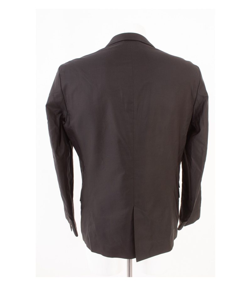 HUGO BOSS Herren Sakko Jackett Gr. 50 Acetat Schwarz Baumwolle Wolle – Foto 4