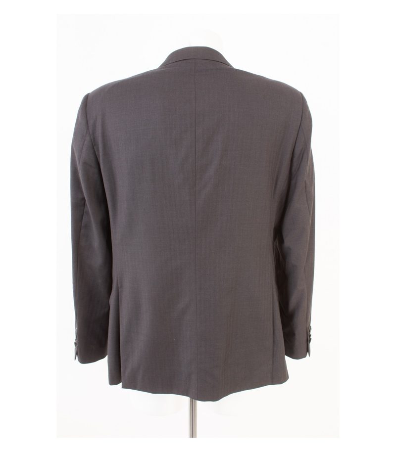BOGGI MILANO Herren Sakko Jackett Gr. 52 Super 120´S Grau Wolle – Foto 2