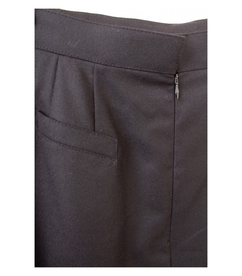 Käte Berow by Cerruti 1881 Damen Rock Wollrock Gr. XL Schwarz – Foto 3