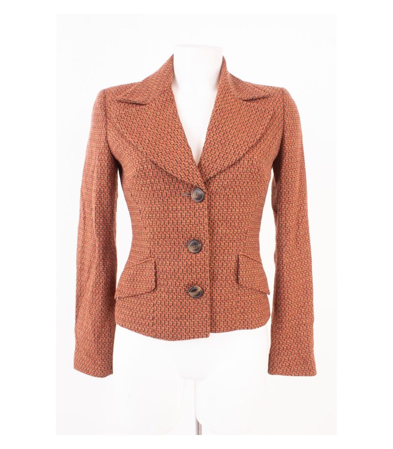 D&G Damen Dolce & Gabbana Blazer Jackett Gr. IT 26/40 (DE 34) Mehrfarbig – Foto 1