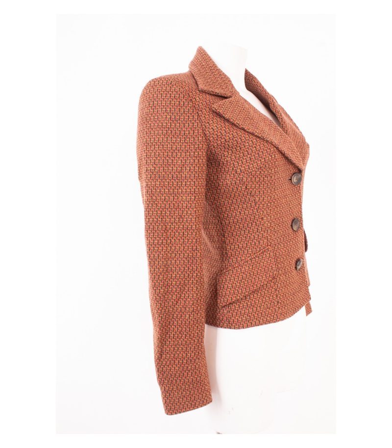 D&G Damen Dolce & Gabbana Blazer Jackett Gr. IT 26/40 (DE 34) Mehrfarbig – Foto 2