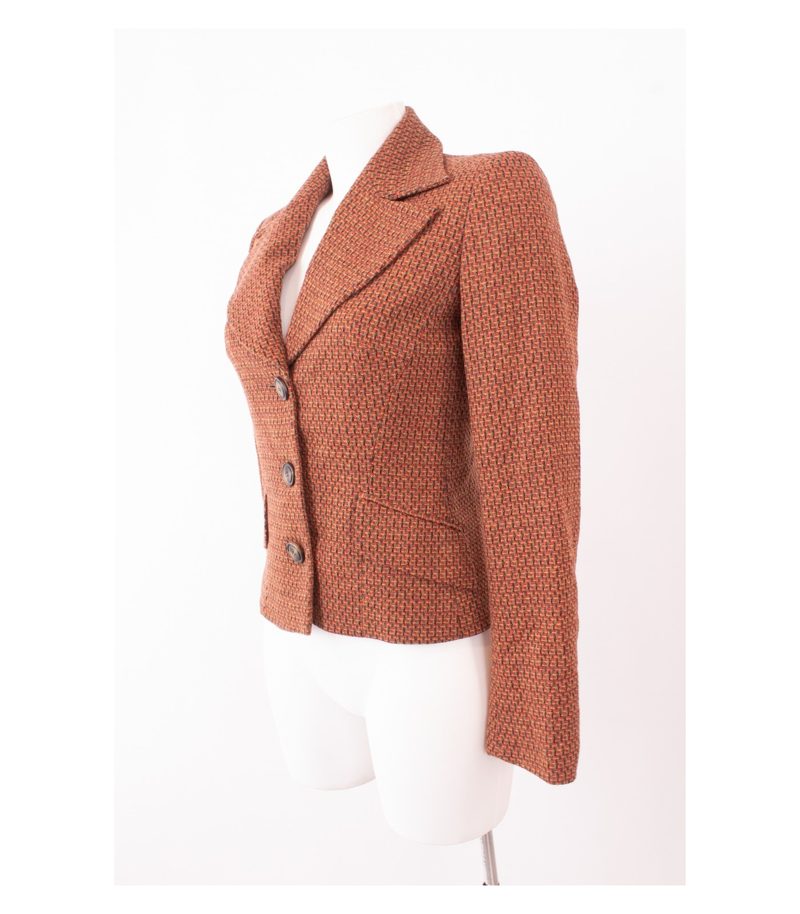 D&G Damen Dolce & Gabbana Blazer Jackett Gr. IT 26/40 (DE 34) Mehrfarbig – Foto 3