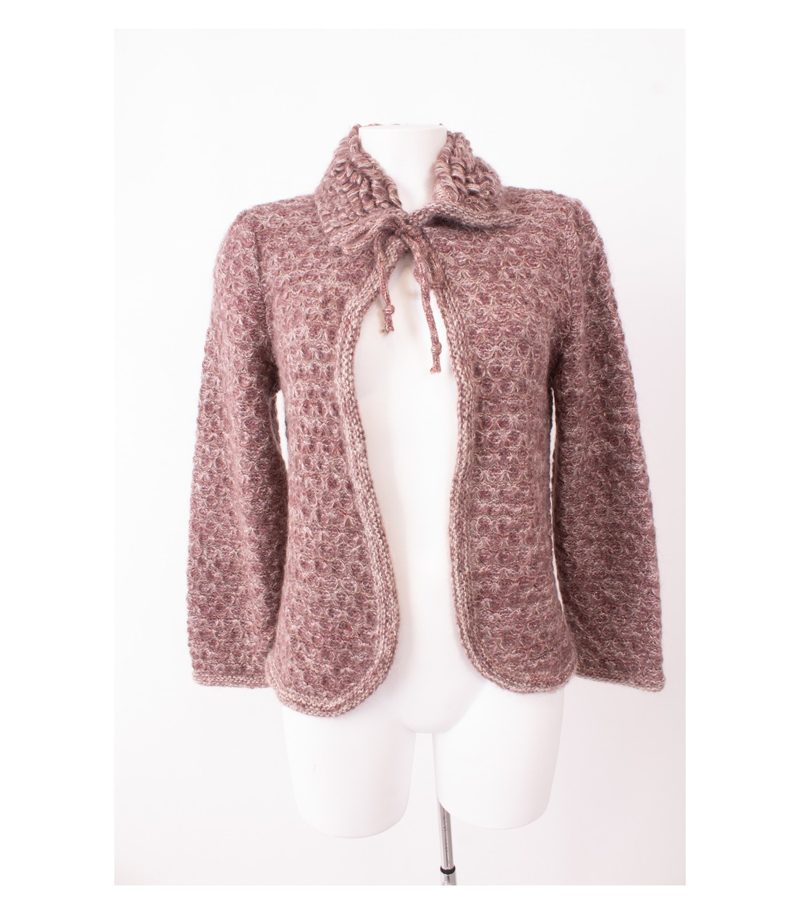 ESCADA Damen Strickjacke Pullover Gr. DE 38 Mehrfarbig Mohair Wolle – Foto 1