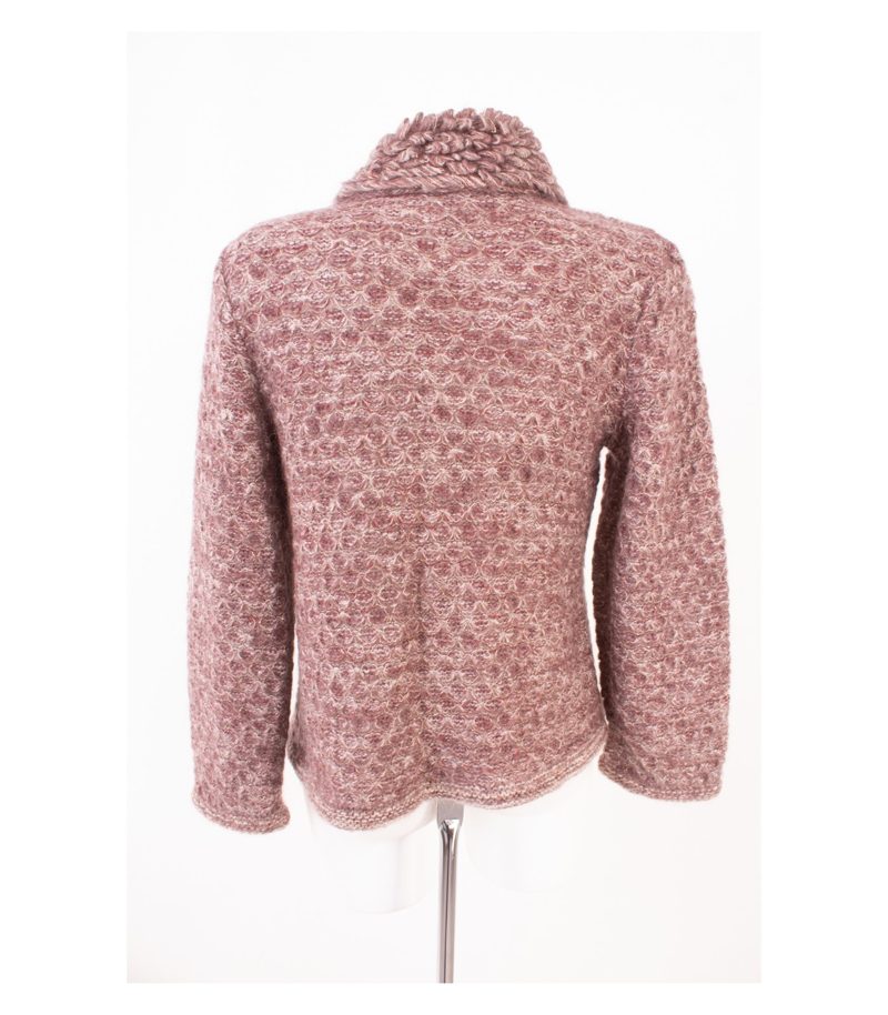 ESCADA Damen Strickjacke Pullover Gr. DE 38 Mehrfarbig Mohair Wolle – Foto 4