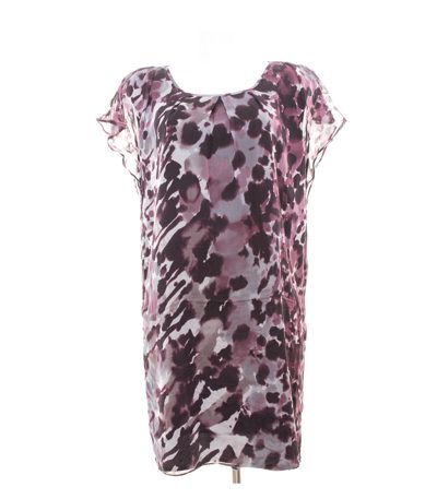 HALLHUBER DONNA Damen Kleid Shirtkleid Gr. DE 40 Mehrfarbig Seide