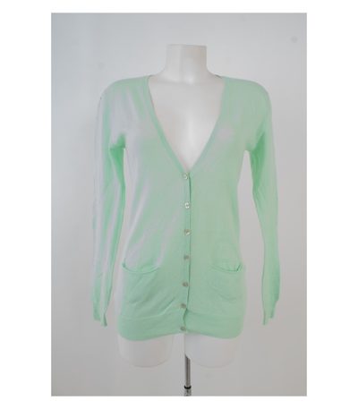DEAR CASHMERE Damen Strickjacke Pullover Gr. M Baumwolle Kaschmir