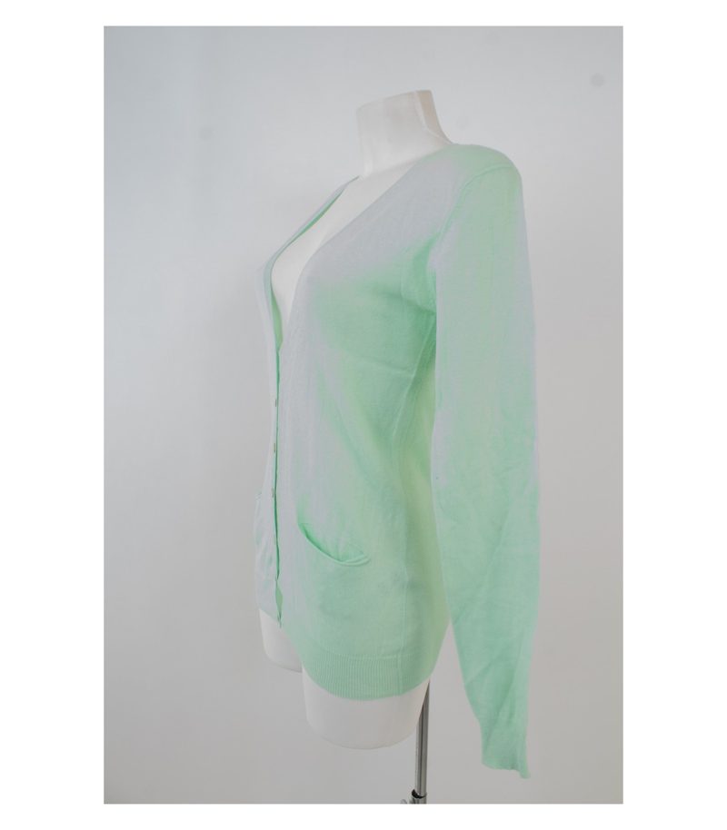 DEAR CASHMERE Damen Strickjacke Pullover Gr. M Baumwolle Kaschmir – Foto 3