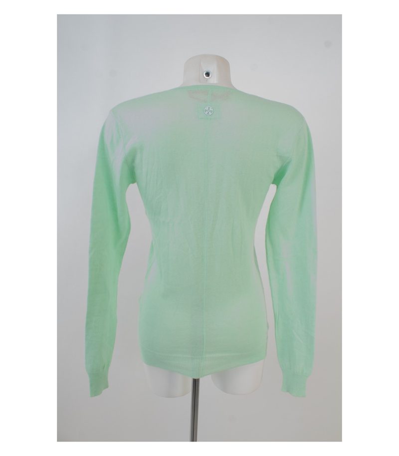 DEAR CASHMERE Damen Strickjacke Pullover Gr. M Baumwolle Kaschmir – Foto 4