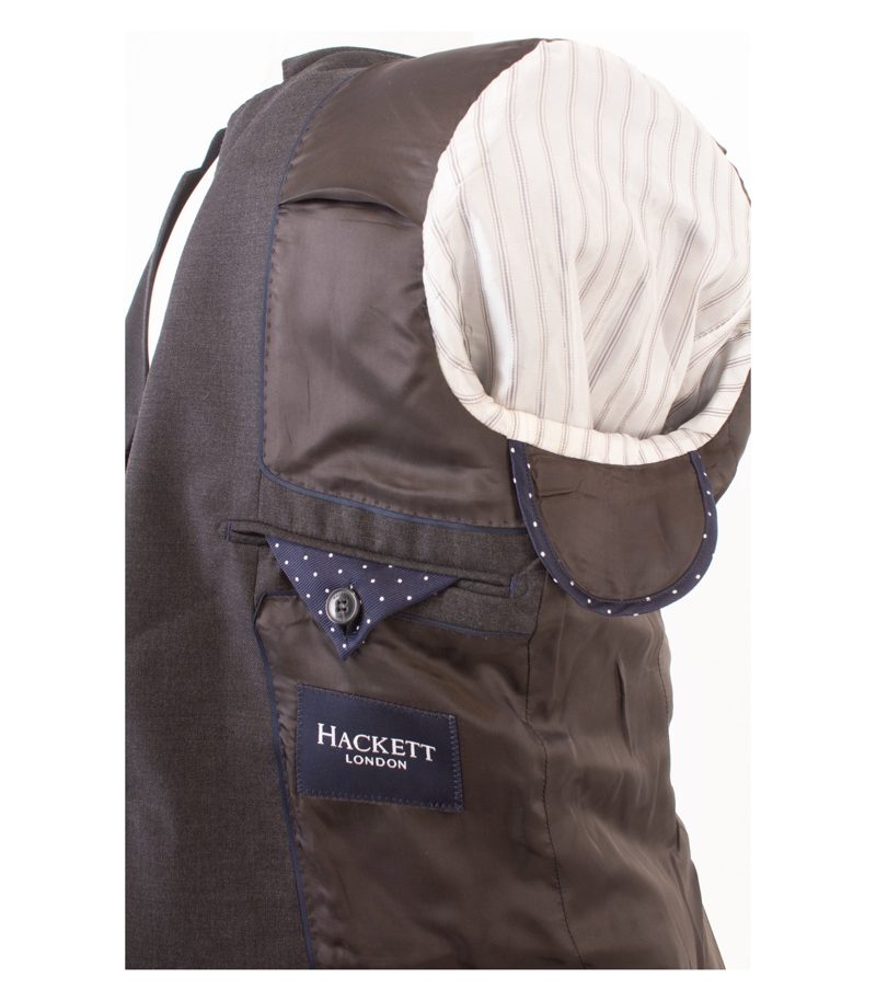 HACKETT LONDON LORO PIANA Herren Sakko Jackett Gr. 48 R Super 120´S Wolle – Foto 8