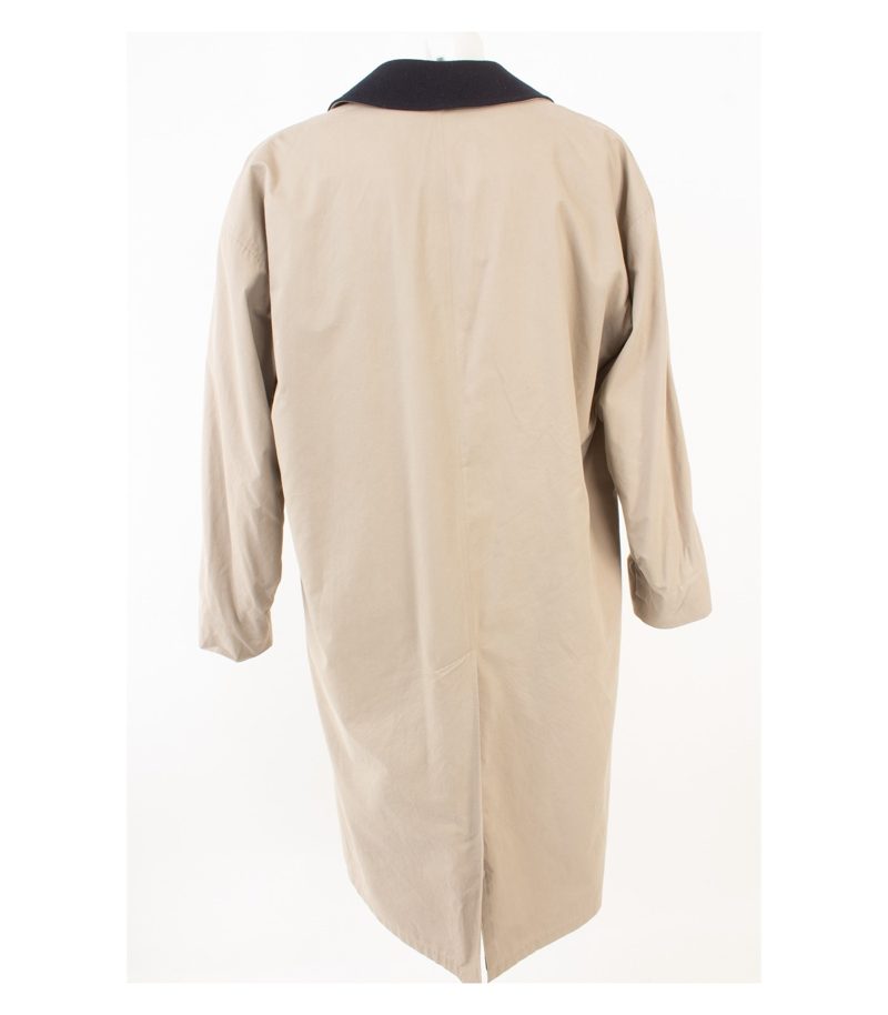 Thomas Burberry Herrn Herren Mantel Trenchcoat Gr. S Baumwolle Wolle – Foto 4