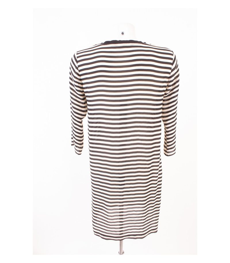 POLO RALPH LAUREN Damen Kleid Sommerkleid Gr. S Weiß-Schwarz – Foto 4