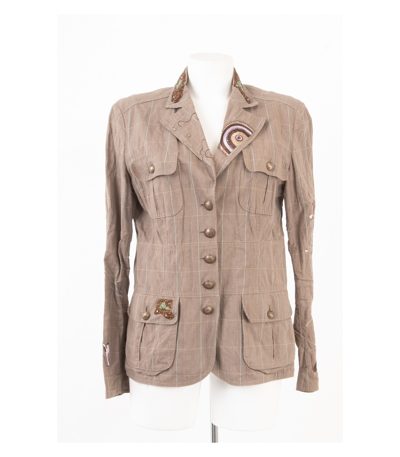 ORWELL Damen Blazer Sommer Jackett Gr. DE 42 Baumwolle