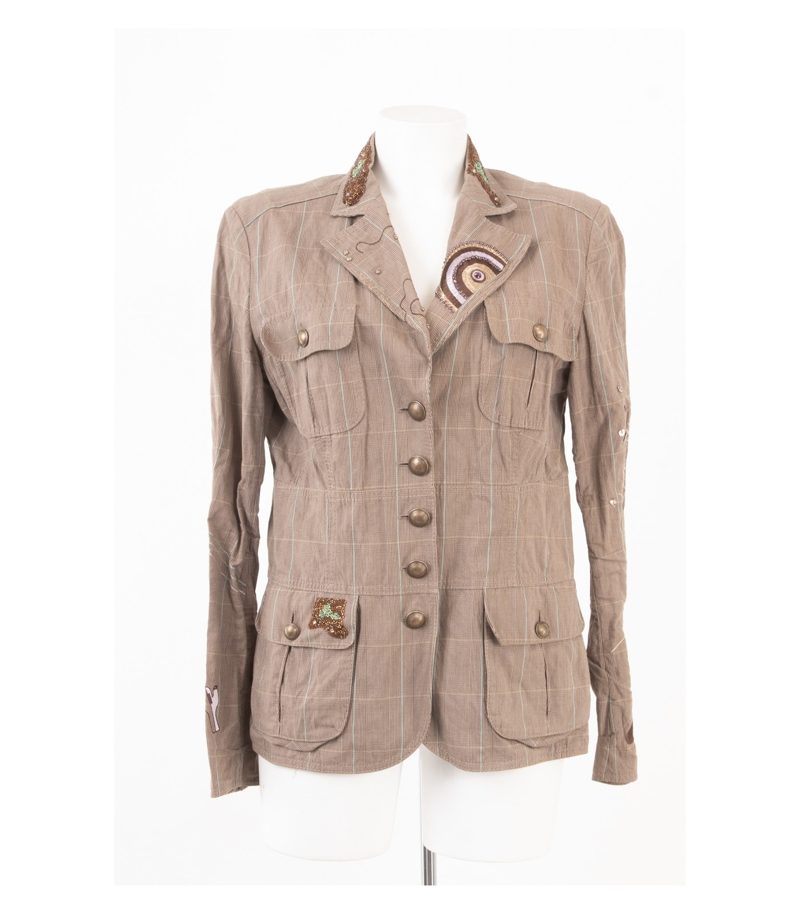 ORWELL Damen Blazer Sommer Jackett Gr. DE 42 Baumwolle – Foto 1