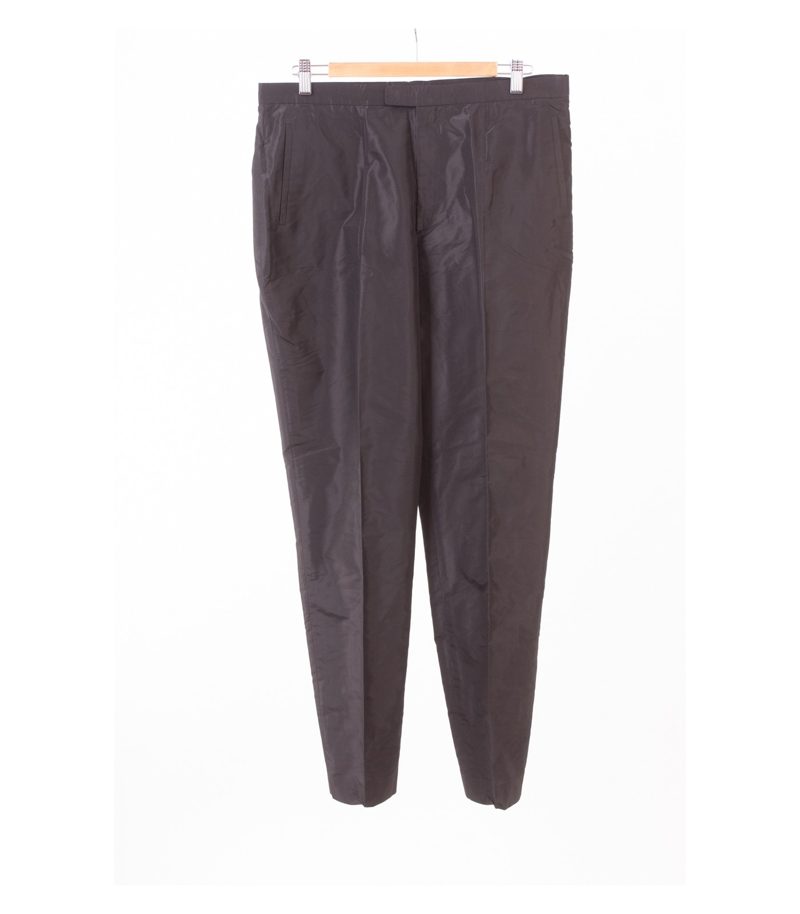 BOGNER Damen Hose Gr. DE 88 (44 Lang) Schwarz Seide – Foto 1