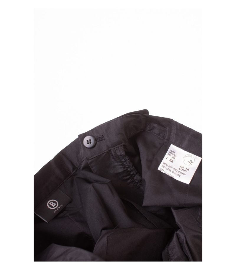BOGNER Damen Hose Gr. DE 88 (44 Lang) Schwarz Seide – Foto 3