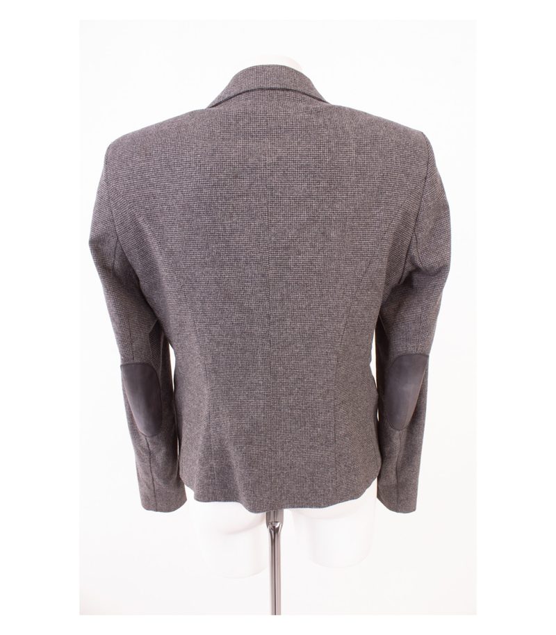 HUGO BOSS Damen Blazer Doppelreihig Gr. DE 42 Modell Oleksana Orange Grau Wolle – Foto 4