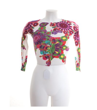 Desigual Mädchen Strickjacke Cardigan Gr. 5-6 Mehrfarbig Strick