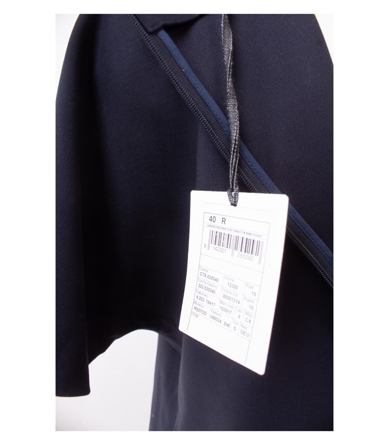 AGNONA Damen Kleid Gr. IT 40 DE 34 Blau Wolle Neu – Foto 7