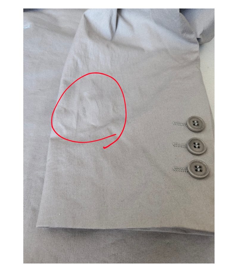 Drykorn Herren for Beautiful People Sakko Jackett Gr. 48 Grau Baumwolle – Foto 5