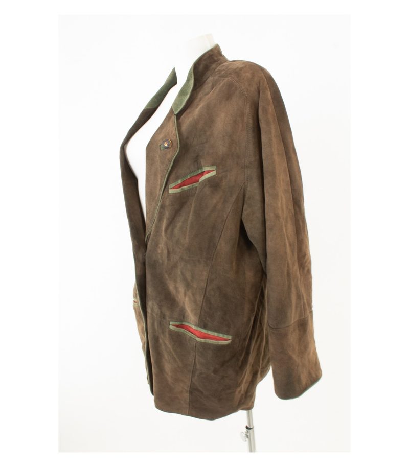 MEINDL Damen Trachten - Lederjacke Janker Gr. DE 40 Leder – Foto 3