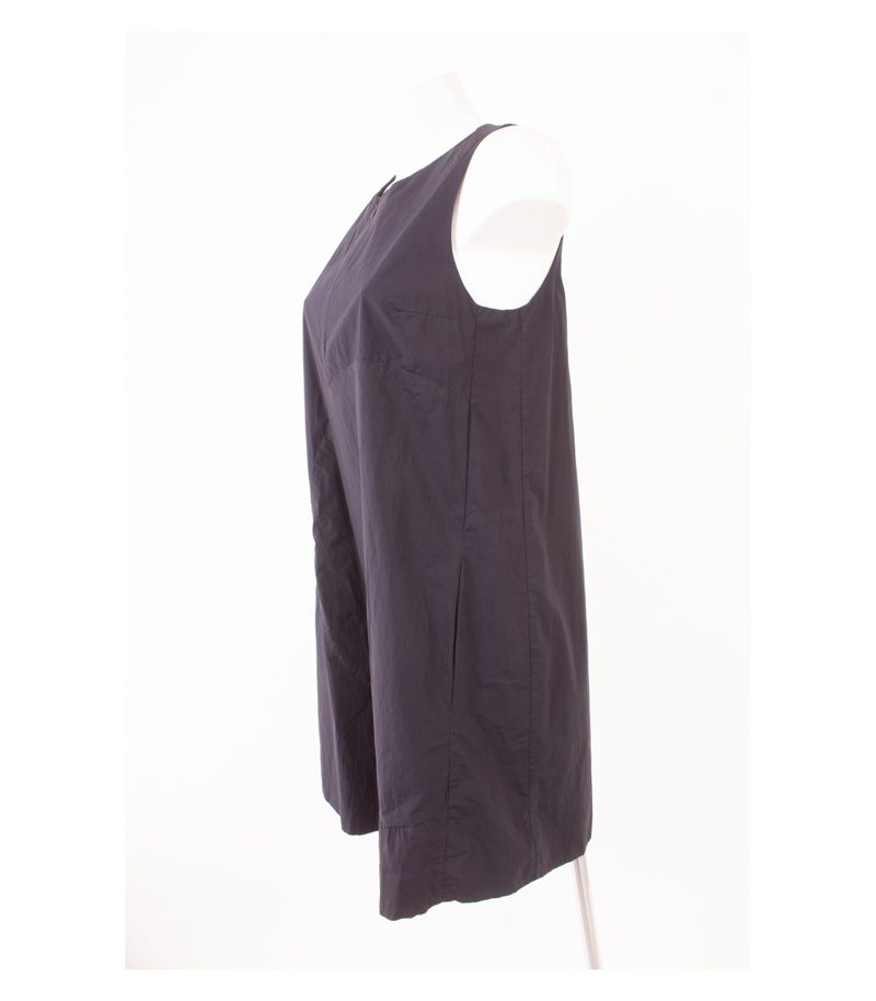 COS Damen Kleid Sommerkleid Gr. DE 38 Blau Baumwolle – Foto 3