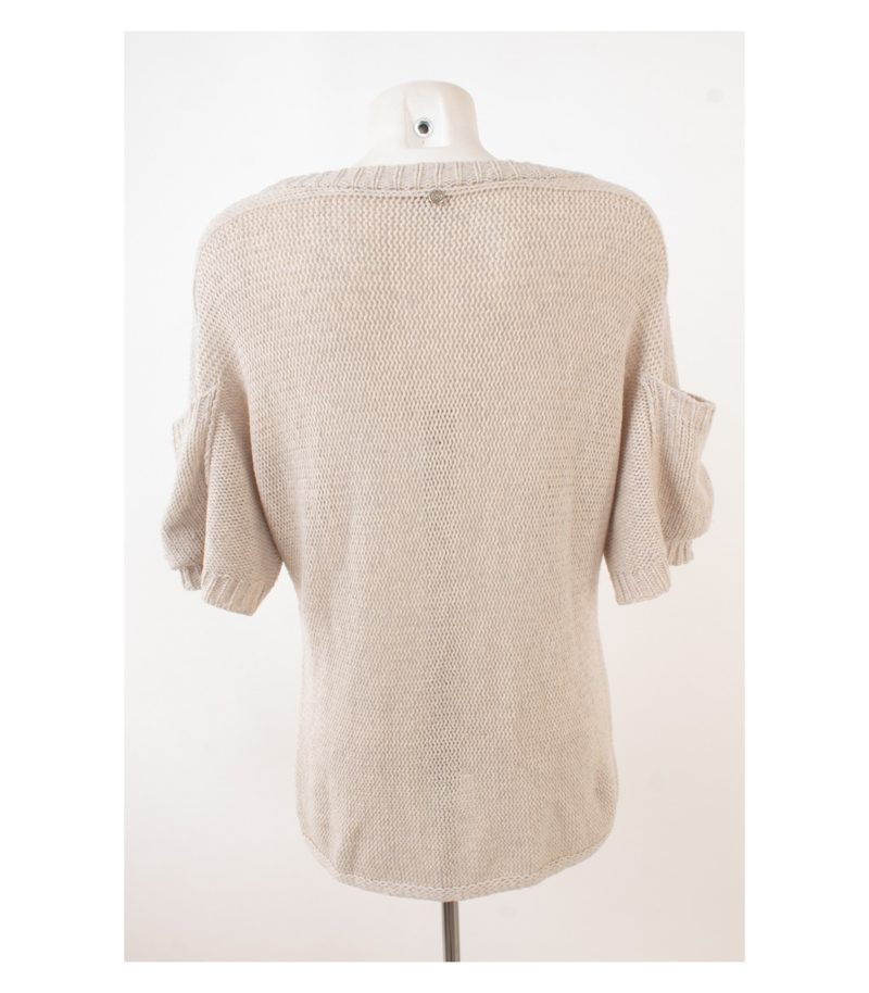 ESCADA SPORT Damen Pullover Gr. S Grau Wolle – Foto 4