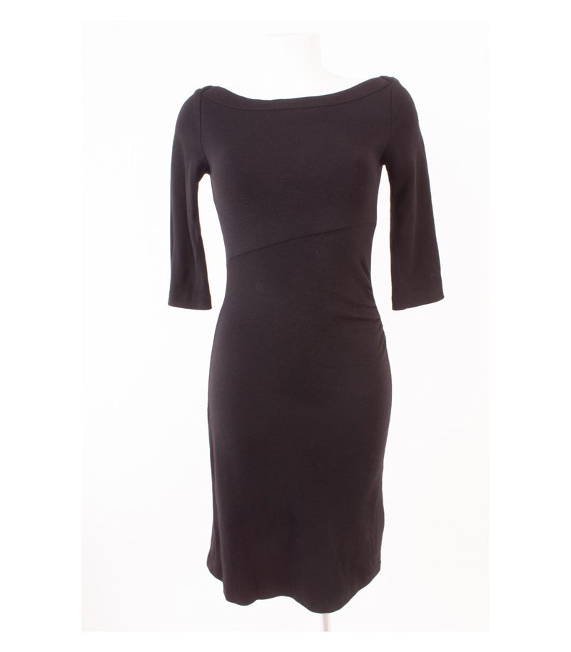 Marc Damen O´Polo Kleid Gr. DE 34 Reine Schwarz Wolle – Foto 1