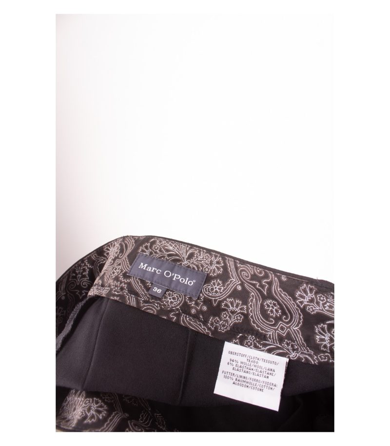 Marc Damen O´Polo Shorts Gr. DE 36 Schwarz Wolle Elasthan – Foto 3