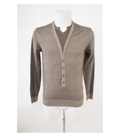 Daniele Fiesoli Herren Pullover Gr. S - M Reine Merino-Wolle