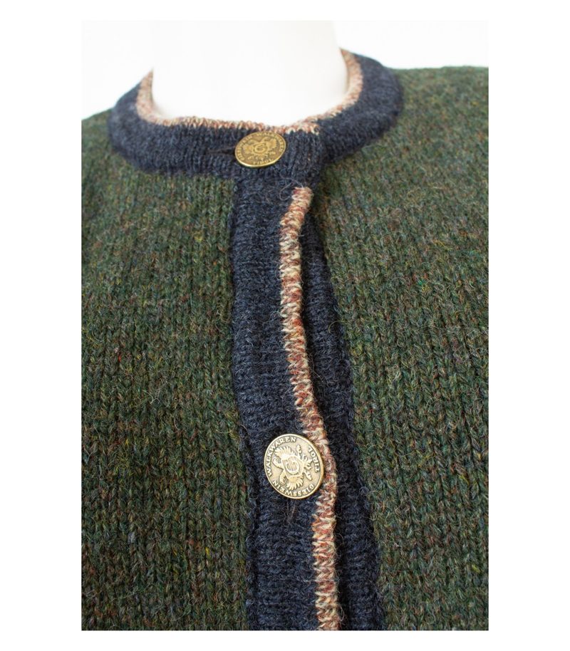 Giesswein Damen Trachtenjacke Janker Wolljacke Gr. DE 42 Reine Mehrfarbig Wolle – Foto 7