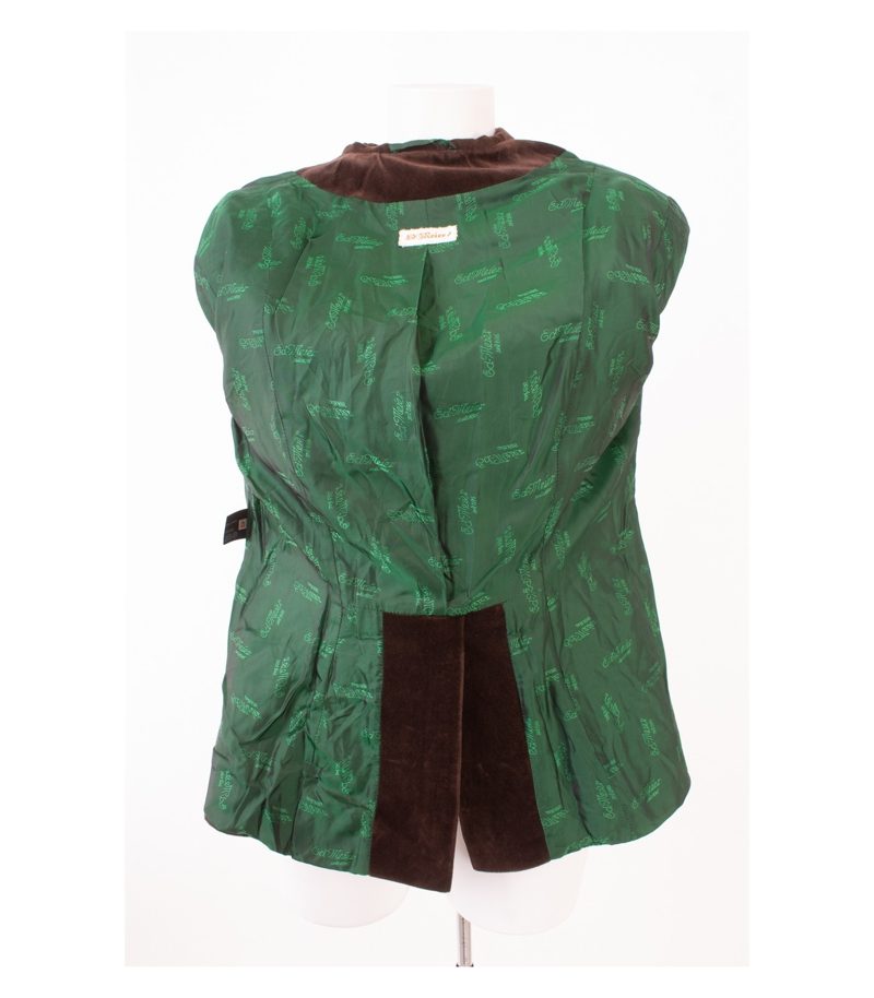 Ed Meier Damen Blazer Jackett Gr. DE 42 Braun Baumwolle – Foto 6
