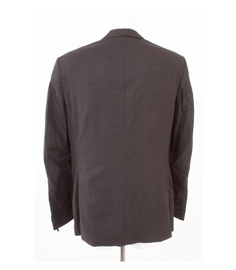 BARUTTI Herren Sakko Jackett Anthrazitgrau Gr. 98/L40 Super 100´S Wolle Neu – Foto 4