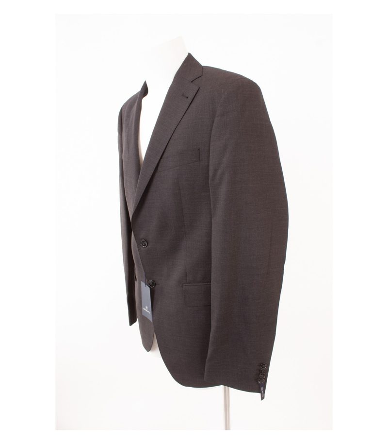 BARUTTI Herren Sakko Jackett Anthrazitgrau Gr. 102/L42 Super 100´S Wolle Neu – Foto 3