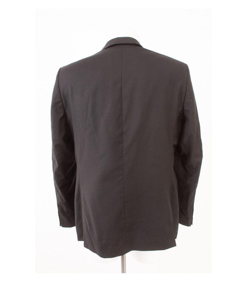 BENVENUTO Purple Herren Sakko Jackett Gr. 54 Reine Super 100´S Schwarz Wolle – Foto 4