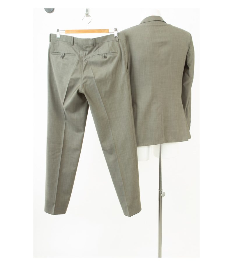 TOMMY HILFIGER Herren Anzug Sakko Hose Kevin-Brooks Gr. 48 Super 150´S Wolle – Foto 2