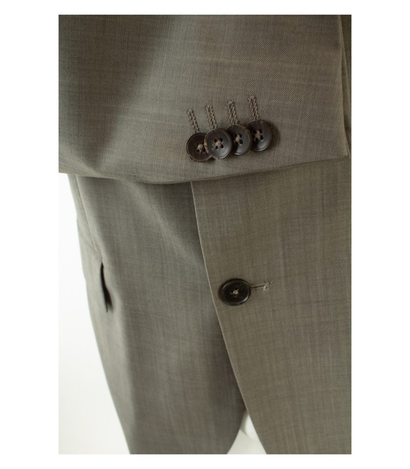TOMMY HILFIGER Herren Anzug Sakko Hose Kevin-Brooks Gr. 48 Super 150´S Wolle – Foto 4