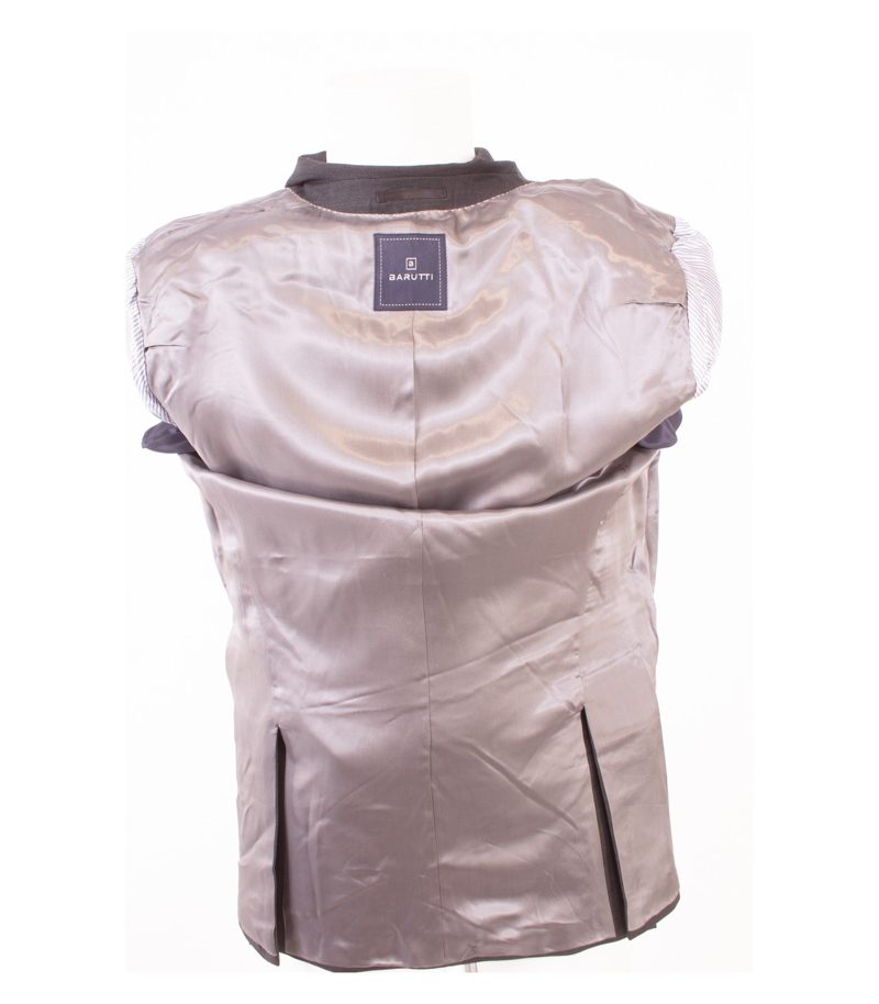 BARUTTI Herren Sakko Jackett Reine Super 120´S Gr. 94 Grau Wolle Neu – Foto 8
